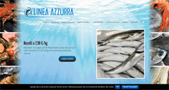Desktop Screenshot of pescherielineazzurra.com