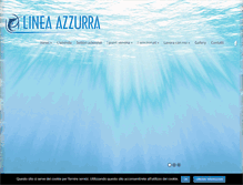 Tablet Screenshot of pescherielineazzurra.com